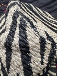 Zebra Print Fedora Hat