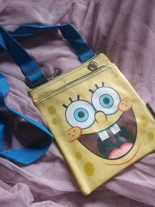 Cute Spongebob Crossbody Bag