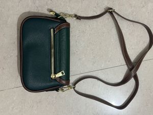 Stylish Green Crossbody Bag