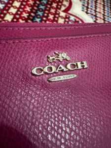 Authentic Coach Clutch Leather