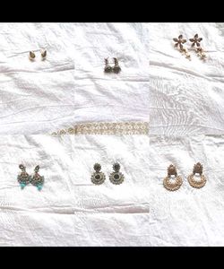 ✨ 6-Pair Earrings Combo 💎