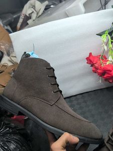 Stylish Brown Suede Boots