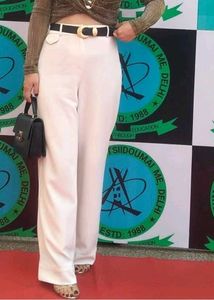 Stylish straight-Leg Pants