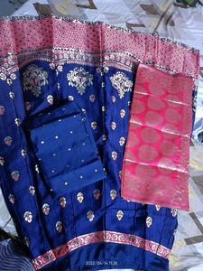 silk lehanga only 1 time wear fully stiched