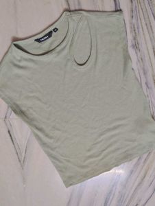 Cute Cutout Ribbed Tank Top