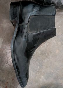 Custom Made CUBAN HEEL RED BOTTOM Chelsea Boots