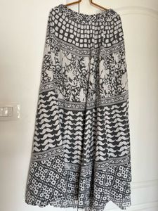 Bohemian Print Maxi Skirt