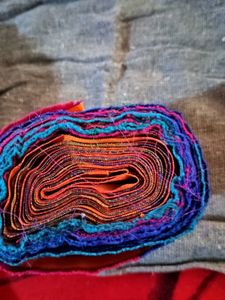 Colorful Striped Banarasi borders  (3)