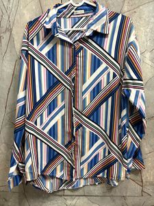 Calvin Klein Striped Button-Up Shirt