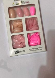 Color Sister 96 Pcs Press-On Nails