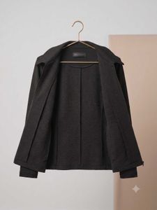 Classic Black Zip-Up Jacket