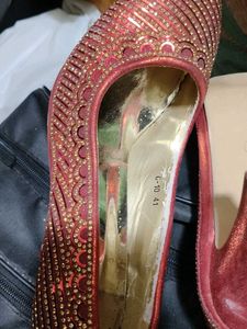 Embellished Red Ballerina heal