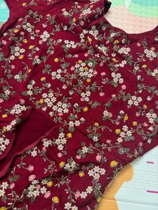 Ready to wear saree with attached blous