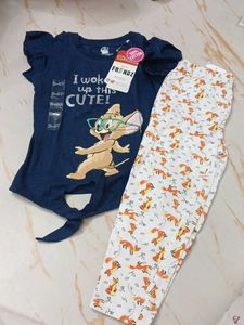 3-4 year Cute Tom &amp; Jerry Pajama Set