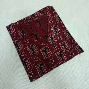 Ajrakh Print Dyed Cotton Tops (Combo of 2)