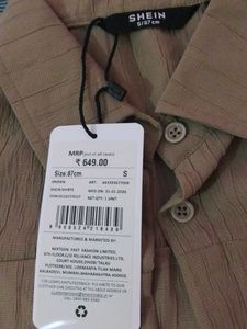 brown puff sleeve shirt