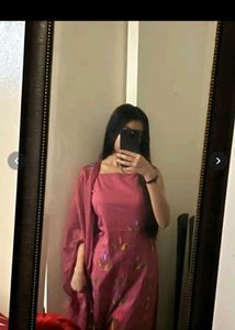 Elegant Pink Kurta Set with Dupatta