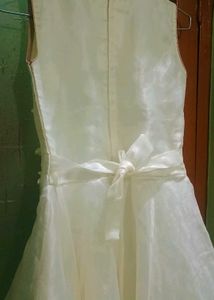 Elegant Floral Embroidered Gown