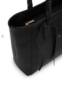 Stylish Black Tote Bag