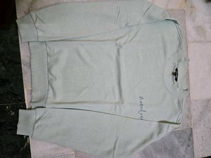 Pale Green Sweatshirt