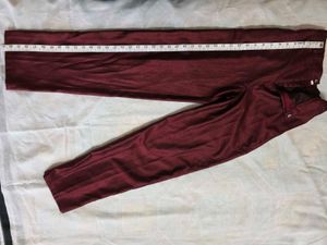 Stylish Maroon Ethnic Jacket with Pant