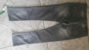 Grey Wash Slim Fit Jeans