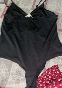 Sleek Black Bodysuit