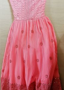 ELEGANT PINK GOWN