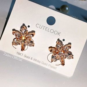 Floral Stud Earrings