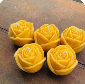 2  Rose Scented Candles