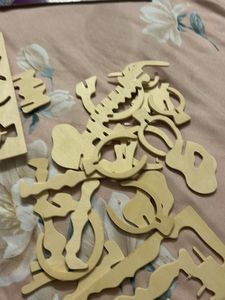 3D Wooden Model Mammoth