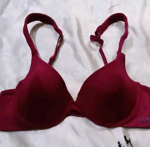 new Burgundy Bra