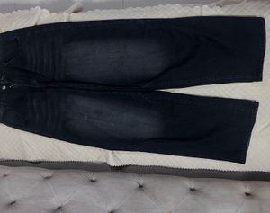 Baggy Black Wash Jeans