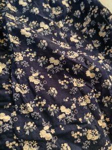 Floral Print Button-Up Shirt