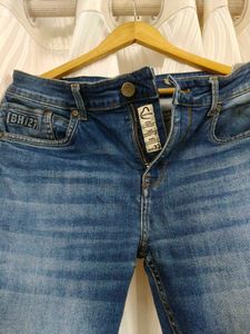 Being Human Men's Blue Denim Jeans