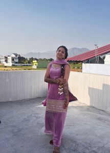 Beautiful Lavender Kurta Set