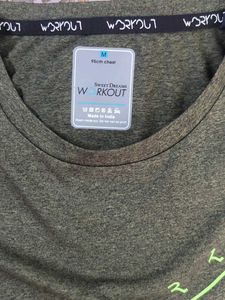 Men's Grey Workout Long Sleeve Top