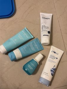 Dot & Key Skincare and plum product are half used