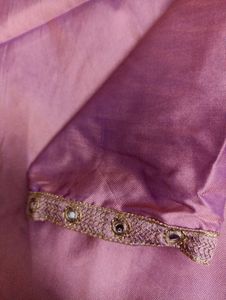 Beautiful Lavender Kurta Set with Dupatta