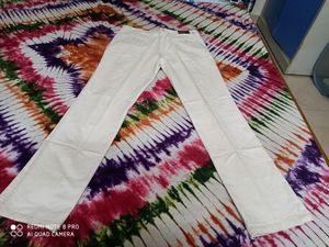 New D'cot Jeans In Cream Colour, Never Used.