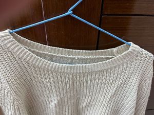 Cozy Cream Knit Sweater