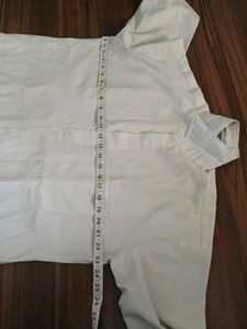 without any Flaws Cream Pathani Suit