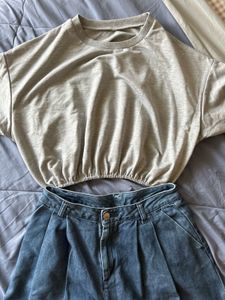 Boxy Crop Top