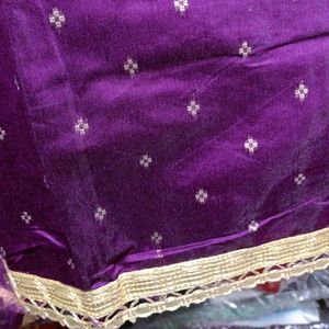 Unstitched Chanderi Silk Suit
