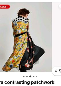 zara brand never used Floral Print Kimono Robe