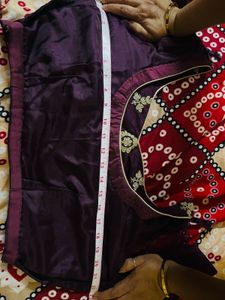 Gorgeous Plum Embroidered Lehenga💜