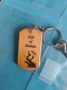 Vintage Gift of Shimla Keychain