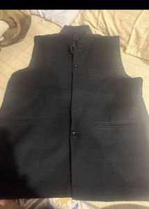 Stylish Black Nehru Jacket - Versatile &amp; Classic
