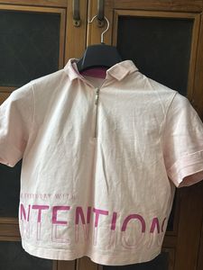 BABY PINK COLOUR TSHIRT