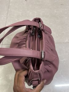Stylish Dusty Rose Handbag